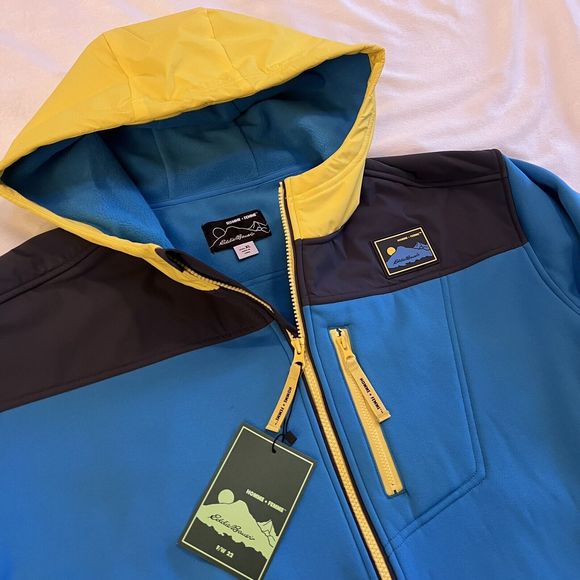 Homme Femme x Eddie Bauer Fleece Hoodie Jacket - Picture 4 of 7